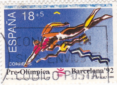 Pre-Olímpica Barcelona-92 natación  (8)