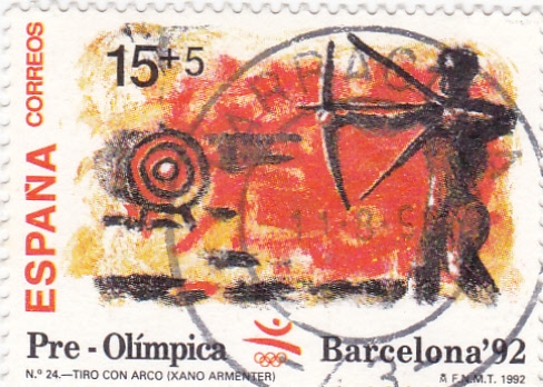 Pre-Olímpica Barcelona-92 tiro con arco  (8)