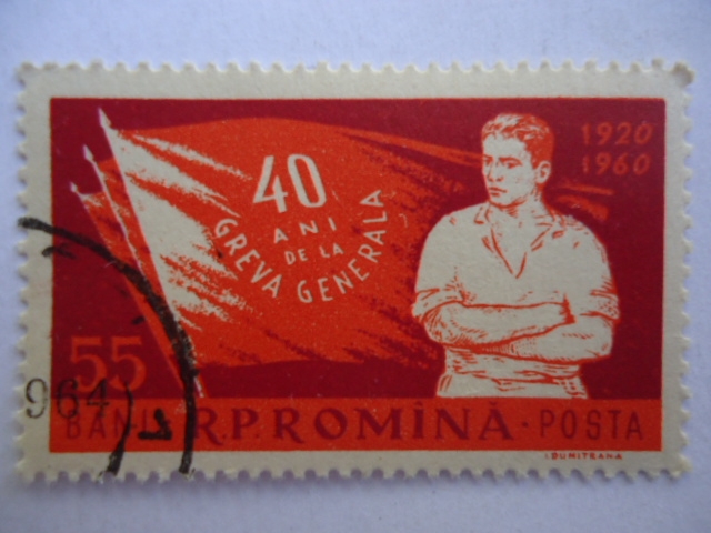 40º Ani de la Greva General-R.P. Romina-1920-21960