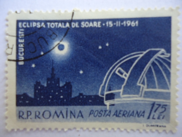 Bucuresti Eclipsa de Soare-15-11-1961