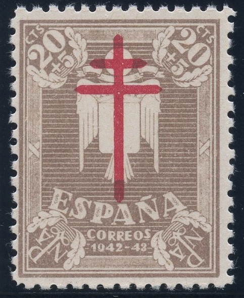 ESPAÑA 958 PRO TUBERCULOSOS 1942