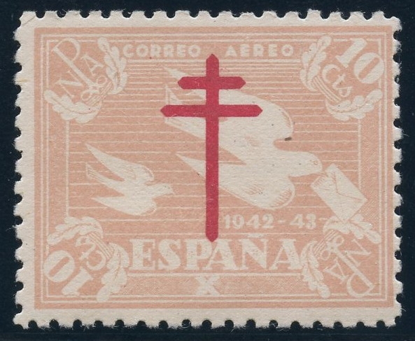 ESPAÑA 960 PRO TUBERCULOSOS 1942