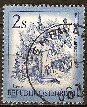 Antiguo puente, Finstermünz,Tyrol.