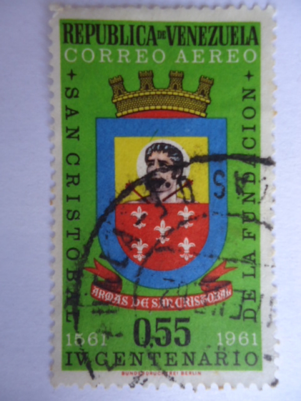 IV Centenario  de la Fundación San Cristóbal 1561-1961