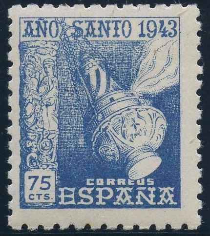 ESPAÑA 963 AÑO SANTO COMPOSTELANO 1943