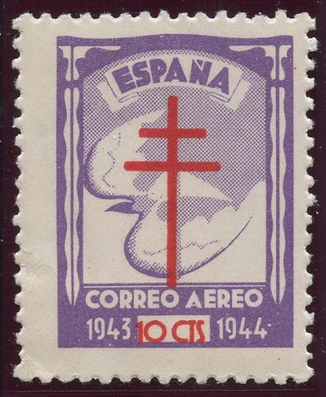ESPAÑA 973 PRO TUBERCULOSOS 1943