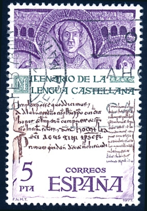 1977 Milenario de la Lengua Castellana. San Millan de la Cogolla y Códice - Edifi:2428