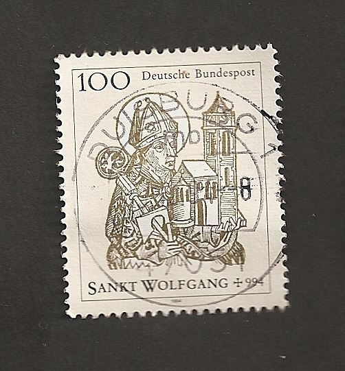 1000 aniv. de San Wolfgang, obispo de Regensburg