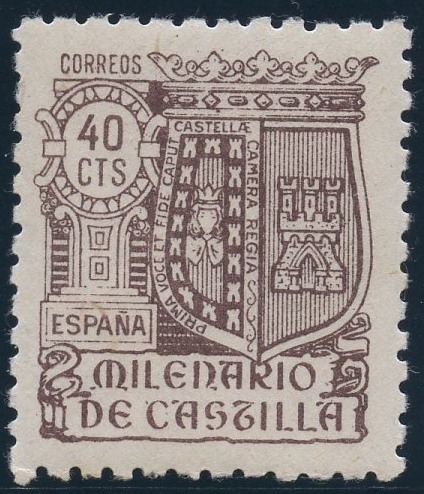 ESPAÑA 981 MILENARIO DE CASTILLA