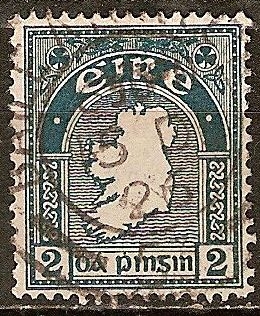 Mapa de Irlanda.