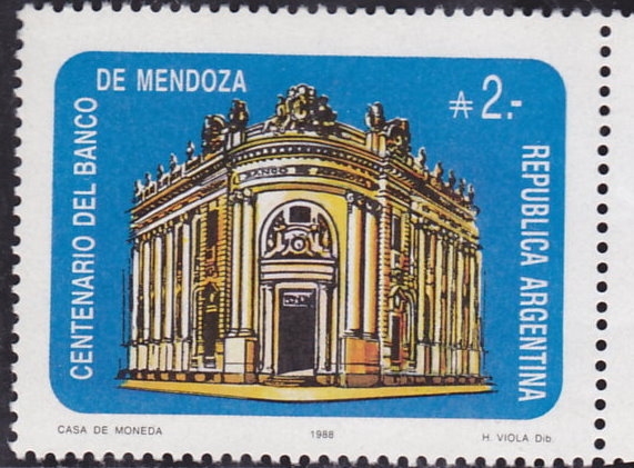 Centenario del banco de Mendoza