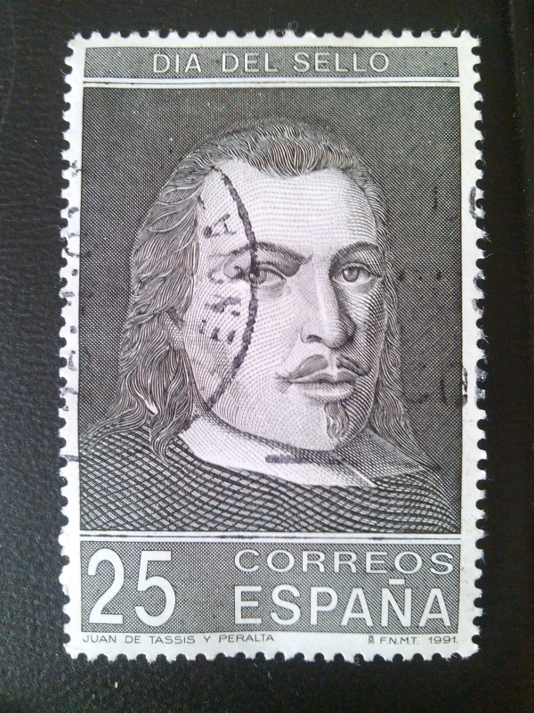 Día del sello. Juan de Tassis