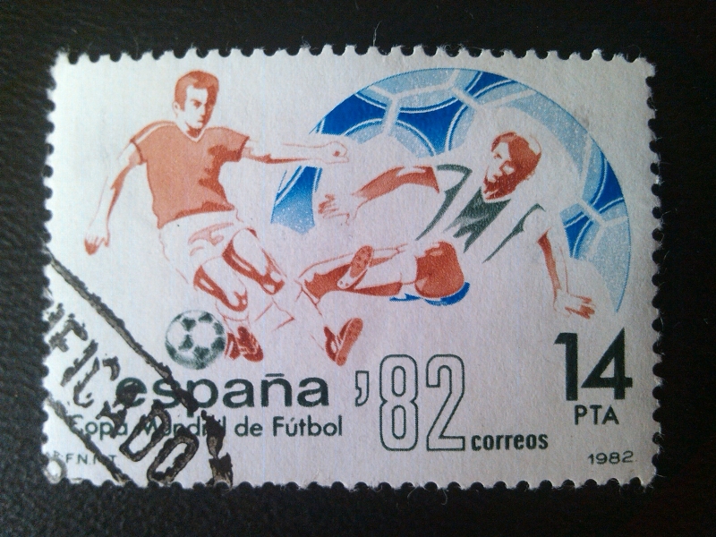 Jugada. Copa mundial de fútbol España