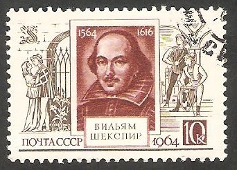 2810 - William Shakespeare, escritor britanico