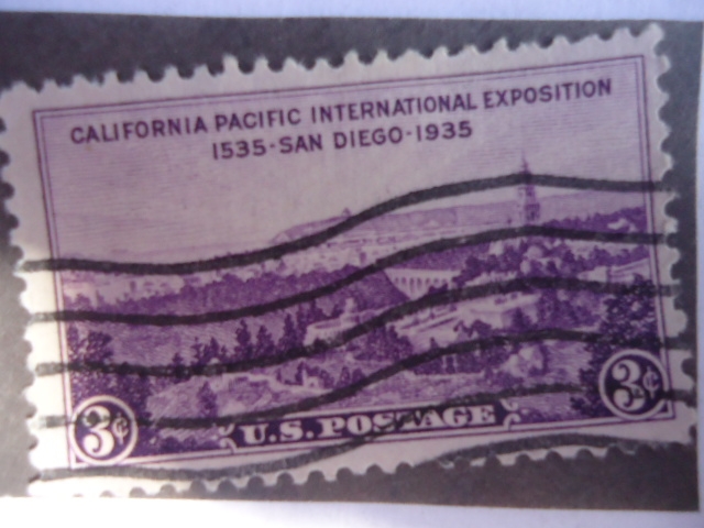 U.S. Postage- California pacific international Exposition 1535-San Diego-1935 - 