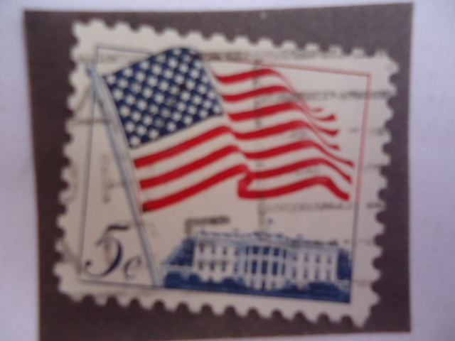 Bandera y Casa Blanca