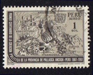1962 Centenario de la Provincia de Pallasca - Ybert:175