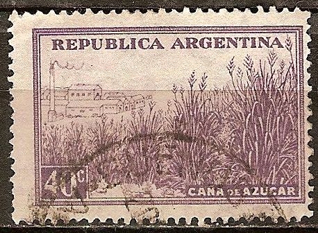 La caña de azúcar y la fábrica.