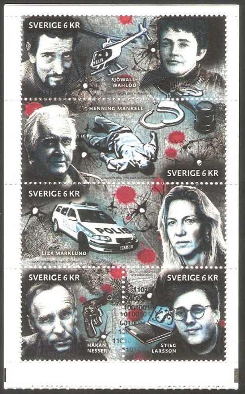  2750 a 2754 - Autores de novelas policiacas, Stieg Larsson, autor de la serie Millennium, etc.