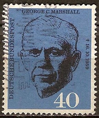 1 muerte Aniv del general George C. Marshall.