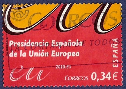 Edifil 4547 Presidencia de la UE 2010 0,34