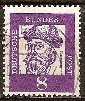 Johannes Gutenberg (inventor de la moderna imprenta).