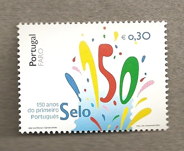 150 Años Primer Sello Portugués, Faro