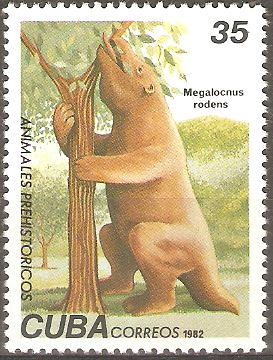 ANIMALES  PREHISTÒRICOS.  MEGALOCNUS  RODENS.