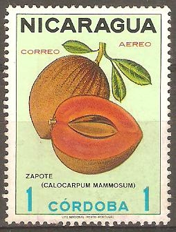 FRUTAS.  ZAPOTE.