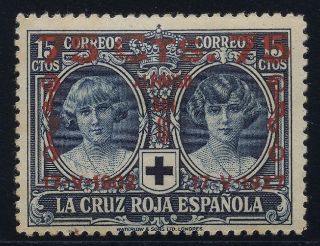 ESPAÑA 380 XXV ANIVERSARIO DE LA CORONACION DE ALFONSO XIII