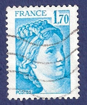 FRA Yvert 1976 Sabine 1,70
