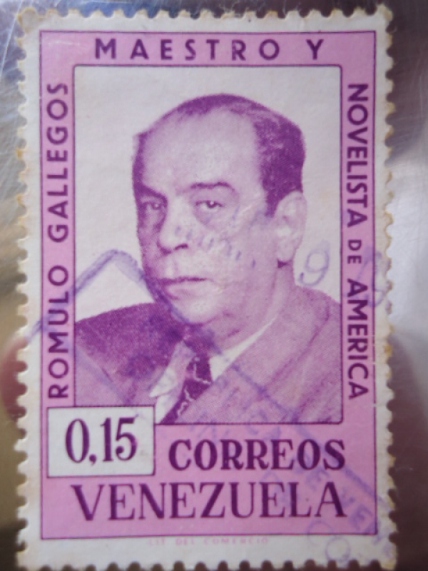 Romulo Gallegos, Maestro y Novelista de América