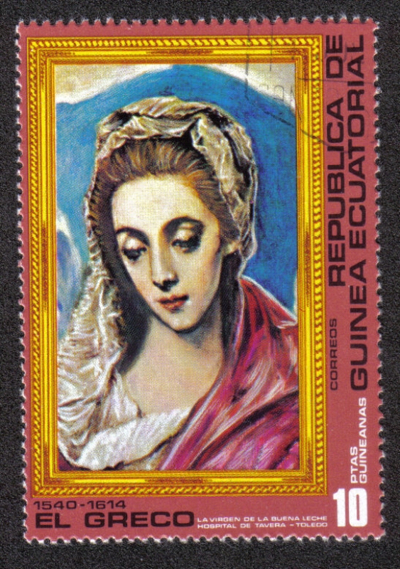 El Greco 1540-1614, La VIrgen de La Buena Leche