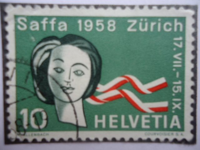 Helvetia - Saffa 1958 Zûrich