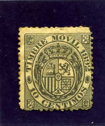 Timbre movil. Escudo de España