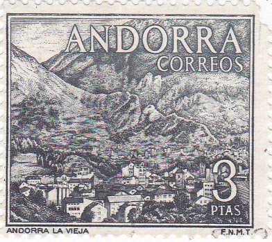 Panorámica de Andorra la Vieja