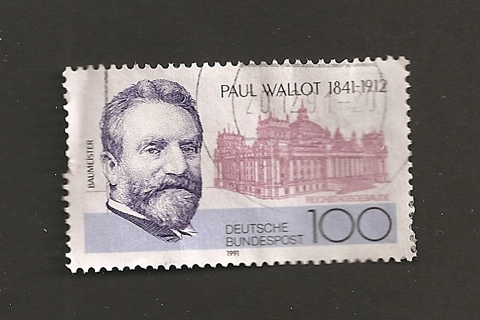 Paul Wallot, Arquitecto