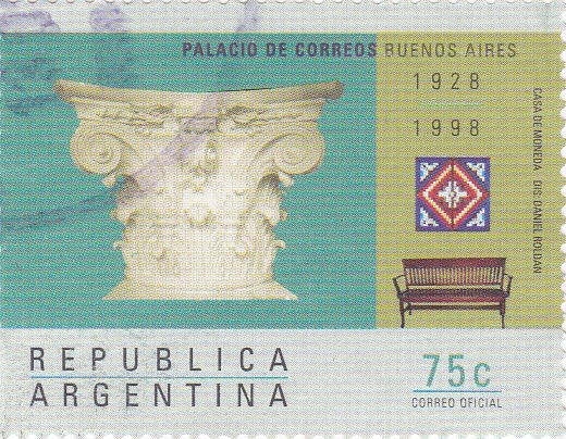 PALACIO DE CORREOS BUENOS AIRES 1928-1998