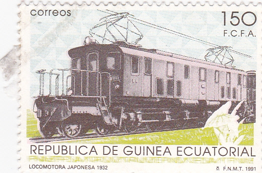 LOCOMOTORA JAPONESA 1932