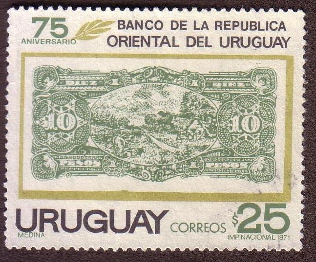 75 Aniversario Bco. Oriental del Uruguay