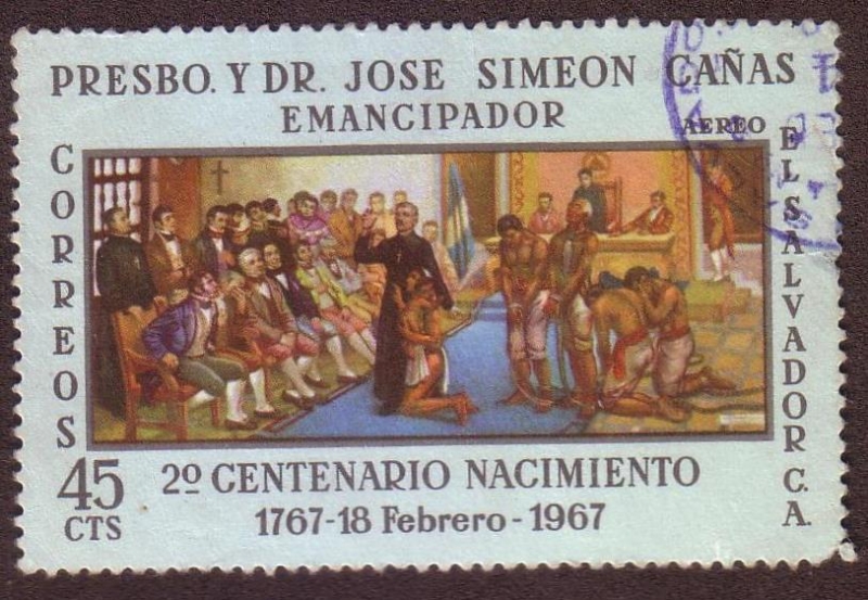 2do. Centenario del Nacimiento de José Simeón Cañas