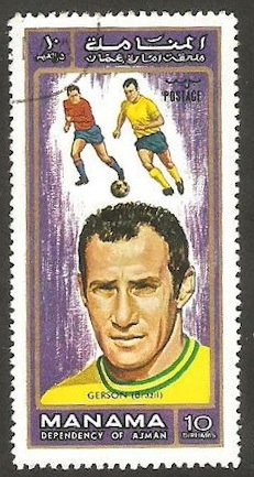 Manama 70 - Gerson, futbolista brasileño