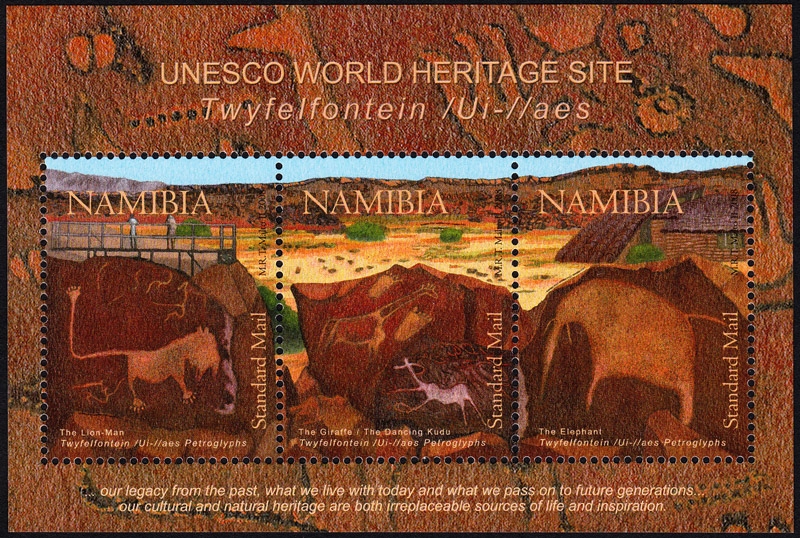 NAMIBIA -  Twyfelfontein or /Ui-//aes