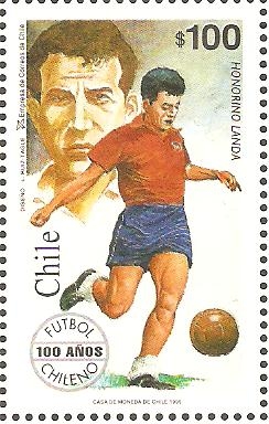 100  AÑOS  DEL  FUTBOL  CHILENO.  HONORINO  LANDA.