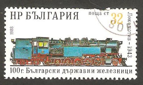 3152 - Centº de los ferrocarriles búlgaros