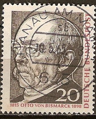 150a Aniv Nacimiento de Otto von Bismarck (estadista).