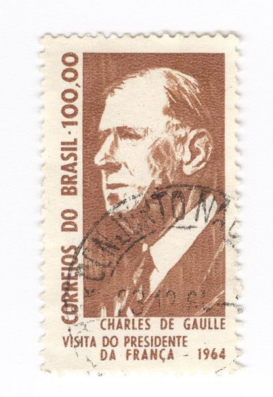 Visita del presidente francés Chales de Gaulle