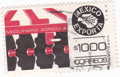 México-Exporta -maquinaria agrícola