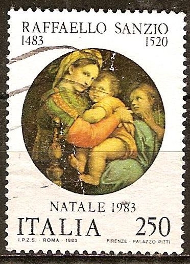 Navidad. 500a Aniv de nacimiento de Rafael (artista). 