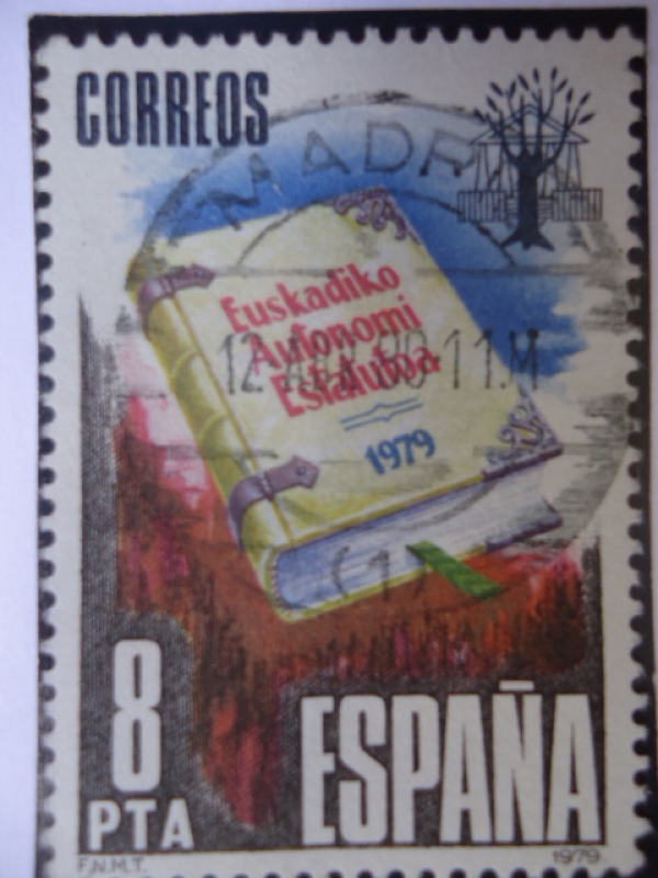 Ed. 2547 - Euskadiko Autonomi Estatutoa.